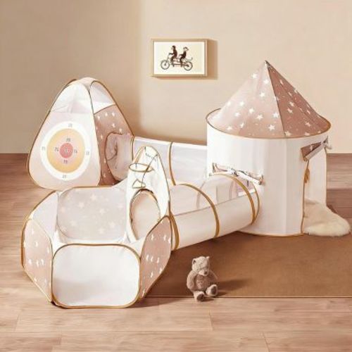 Tiny Land® Discovery 5-in-1 Play Tunnel With no Balls
