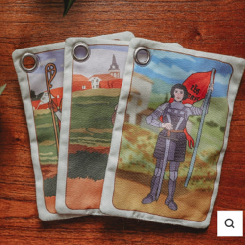 Crinkle Saint Cards