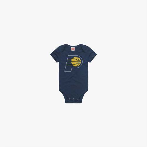 Indiana Pacers Logo Baby One Piece