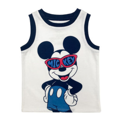 Toddler Boys Crew Neck Mickey Mouse Tank Top