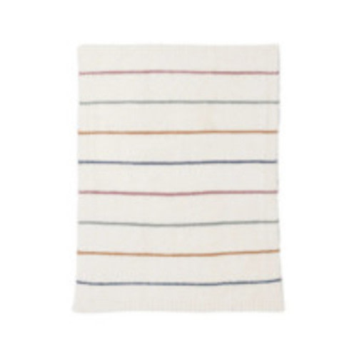 Barefoot Dreams Cozy Chic Stripe Stroller Blanket