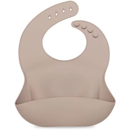 Loulou Lollipop Soft, Waterproof Silicone Feeding Bib