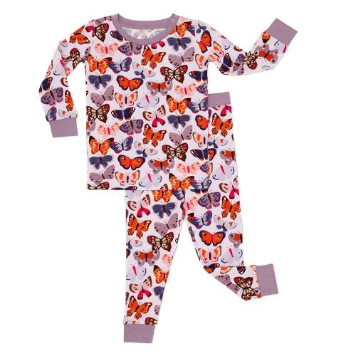 Little Sleepies Two-Piece Pajama Set for Boys & Girls, Soft Viscose from Bamboo Toddler Pajamas for Kids, Family Matching PJs