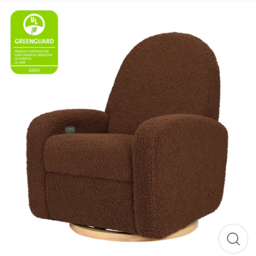 Babyletto Nami - ELECTRONIC Glider Recliner - Teddy