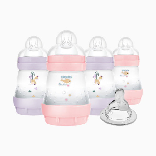 MAM Easy Start Anti-Colic Baby Bottle (4 Pack) - 5oz