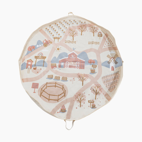 Toddlekind 2-in-1 Playmat + Toy Bag - The Ranch