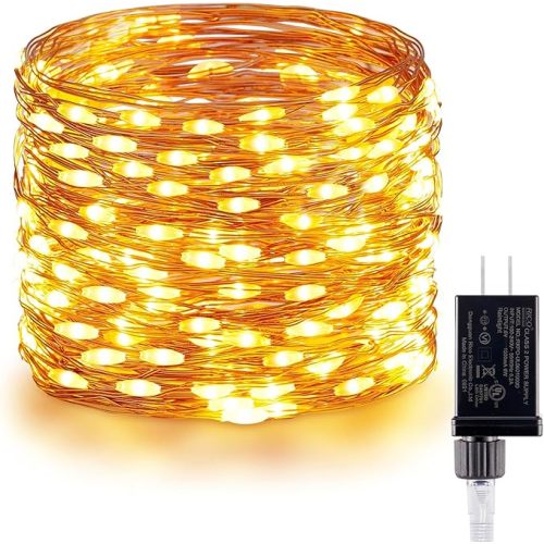Fairy Lights with Remote, 8 Modes & Timer, 66 Feet 200 Led Christmas Light Twinkle Lights Plug in, Waterproof String Lights for Bedroom Decor Home Girl's Room Garden Party Christmas Decorations
