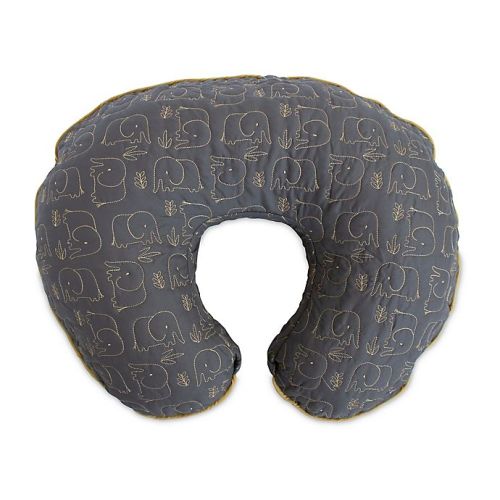 Boppy® Luxe Quilt Elephant Nursing Pillow and Positioner in Grey/Gold