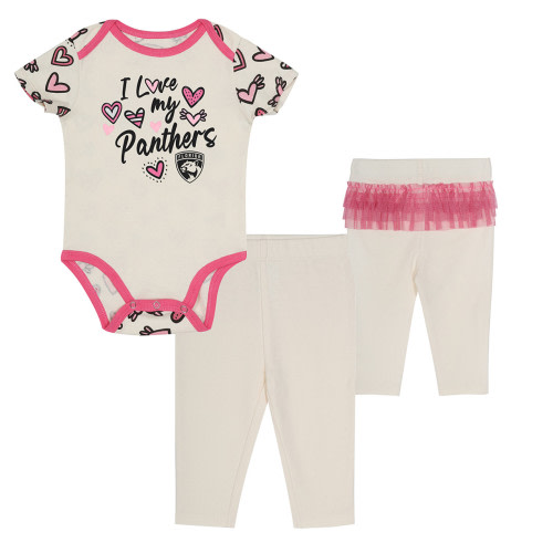 Florida Panthers Infant Girls Love 2-Piece Set