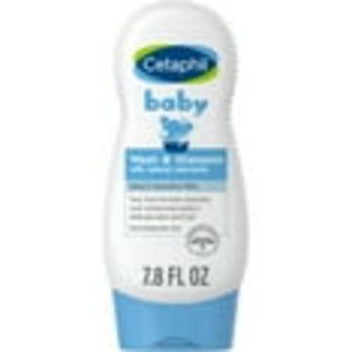 Cetaphil Baby Soothing Wash & Shampoo with Organic Calendula, Tear Free, Hypoallergenic, 7.8 oz