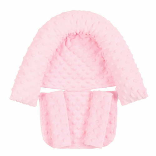 Car Seats Head and Neck Support Pillow for 0-12 + Pink