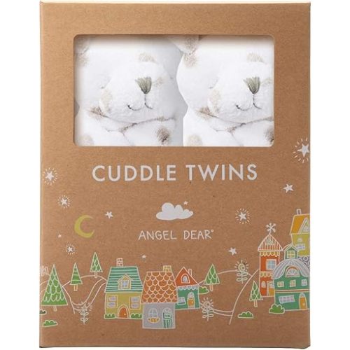 Angel Dear - Dalmation, Cuddle Twins Blankie Set