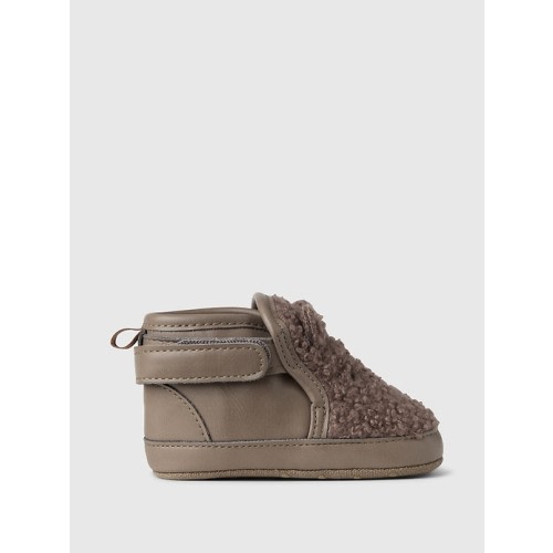 Baby Sherpa Bear Booties