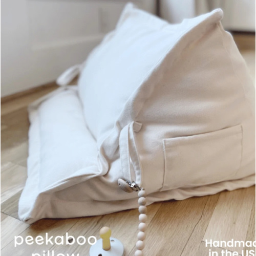 Peekaboo Pillow™ Official Site - Organic Infant Lap Pillow