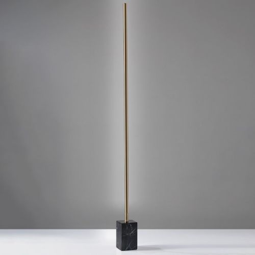 Modern LED Marble Floor Lamp (65")