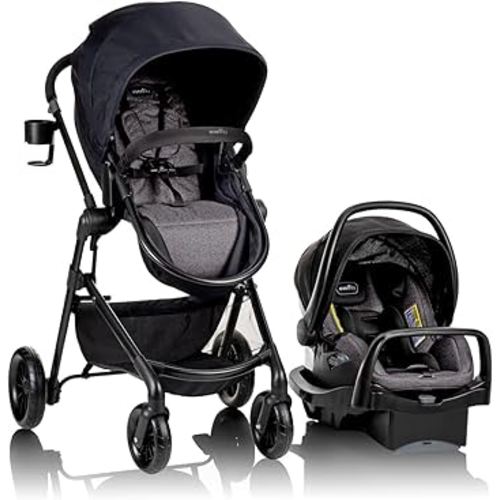 Pivot Modular Travel System with LiteMax Infant Car Seat (Casual Gray)
