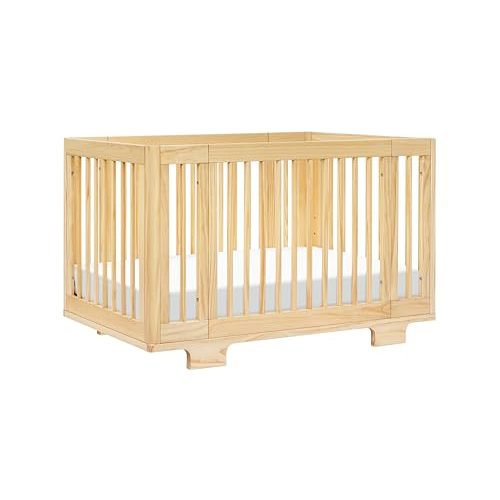 Babyletto Yuzu 8-in-1 Convertible All-Stages Crib - Conversion Kits for Bassinet, Midi Baby Crib to Toddler Bed, Daybed, Full-Size Crib & Baby Bed - Portable & Adjustable - GREENGUARD Gold Certified