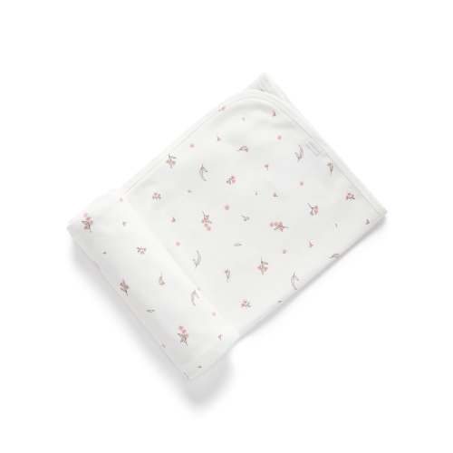 White Blossom Bunny Rug - Baby Blankets - Purebaby - Purebaby