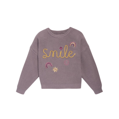 Modern Moments By Gerber Toddler Girl Sibling Matching Sweater, Sizes 12 Months - 5T