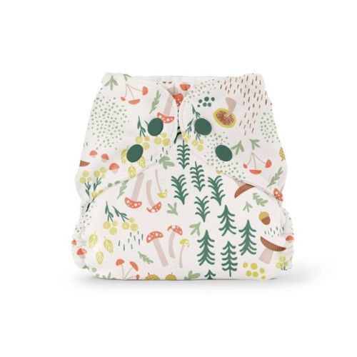 Esembly Cloth Diaper Outer Reusable Diaper Cover & Swim Diaper - Fantastic Fungi - Size 2