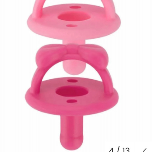 Preorder NEW Cotton Candy + Watermelon Sweetie Soother™ Pacifier Set – The Baby's Crib