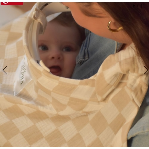 The Lady Alpha Nursing Cool Cover with Built-in Fan | Limited Edition CHECK me out — As Seen On Shark Tank - Lady Alpha -The Nursing Cool Cover