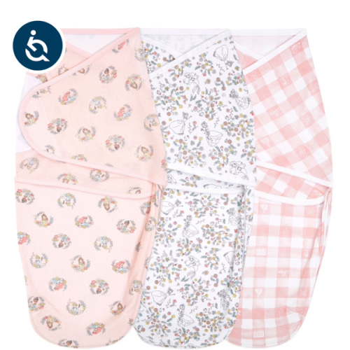 Disney Princess Cotton Easy Swaddle 0-3M | aden + anais