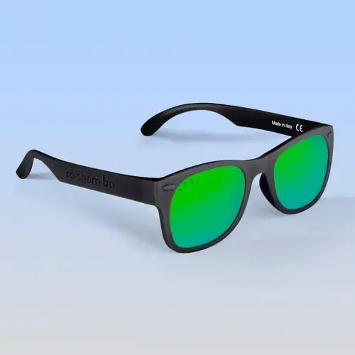 Roshambo | Bueller Shades Baby - Polarized Mirrored (Green) Lens