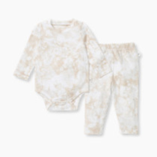 Burt's Bees Baby Organic Cotton Desert Tie Dye Bodysuit Set - Desert Tie Dye, 3-6 M