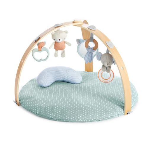 Ingenuity Cozy Spot Duvet Activity Gym With Self-storage, Machine Washable Mat - Loamy