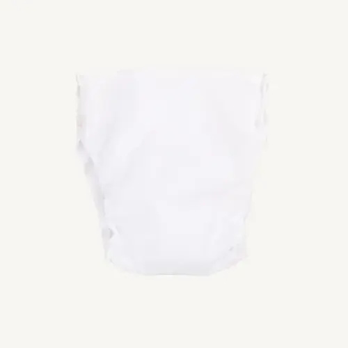 Dalton Diaper Cover - Worth Avenue White