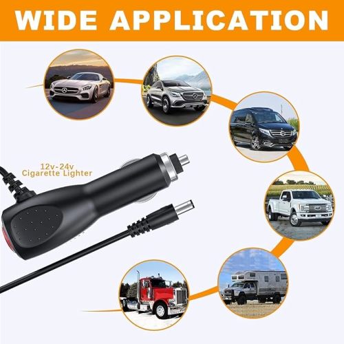 Itomoro Baby Car Mirror, Back Seat Baby Car Camera with HD Night Vision Function Display, Reusable Sucker Bracket, Wide View, 12V Cigarette Lighter, Easily Observe The Baby’s Move