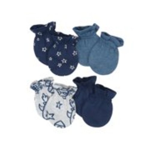 Org 4pk Mitten B (a) 0/3m