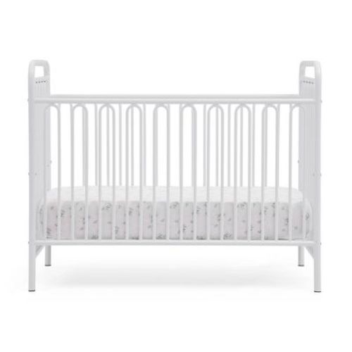 Delta Children Darcy 4-in-1 Metal Convertible Crib - White