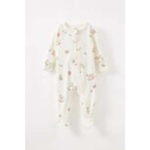 Organic Pointelle Zip All In One Romper