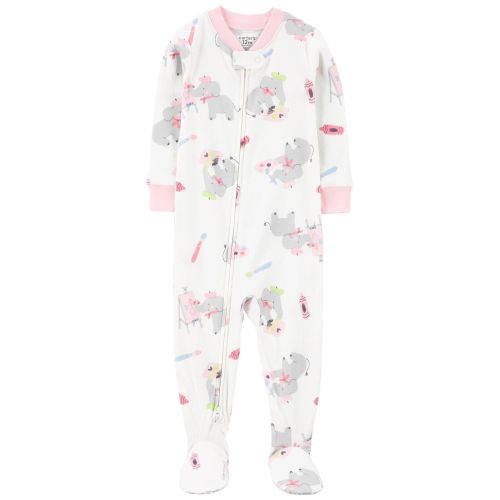 Baby 1-Piece Elephant 100% Snug Fit Cotton Footie Pajamas - Carter's | Carter's