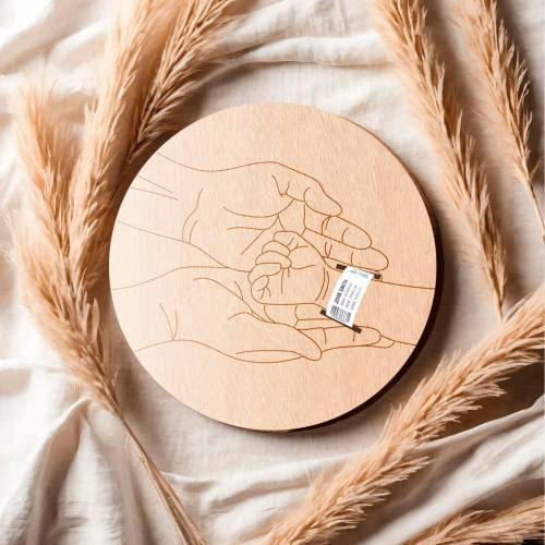 Newborn Baby Birth Hospital Bracelet Wristband Holder Laser Cut Personalized Baby Gift For Mothers Day Maternity Bracelet Engraved Keepsake