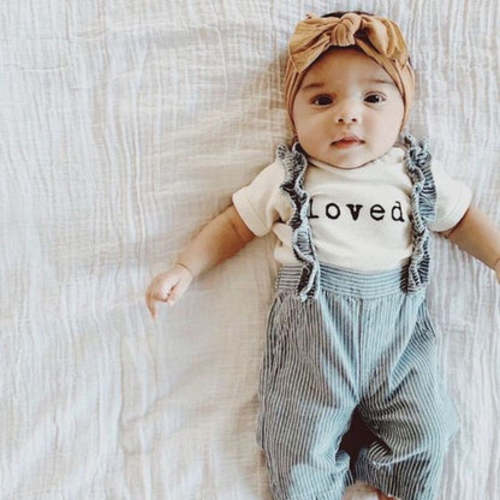 Organic Cotton Loved. Baby Bodysuit Cotton | Made in USA | Tenth & Pine