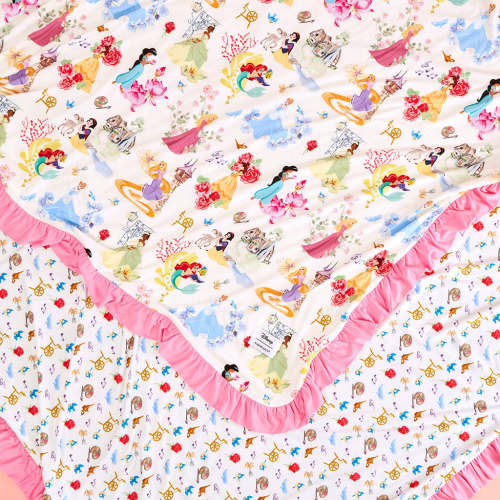 Disney Princess Ball & Princess Accessories Ruffled Luxe Patoo® Blanket