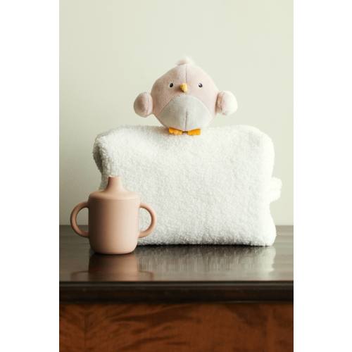 TEDDY FLEECE DIAPER BAG