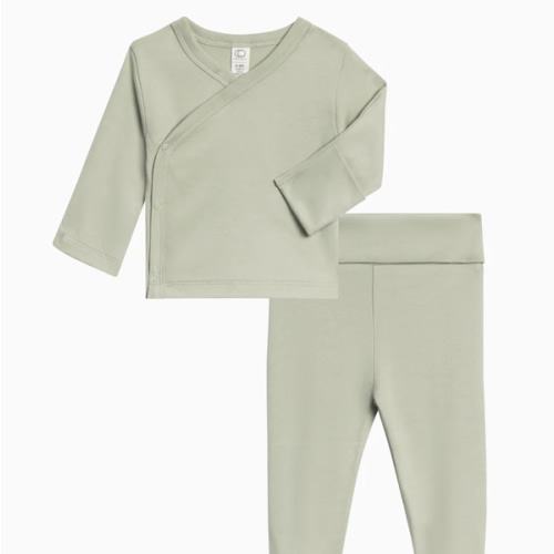 Riley 2 Piece Kimono Wrap Top and Pant Set