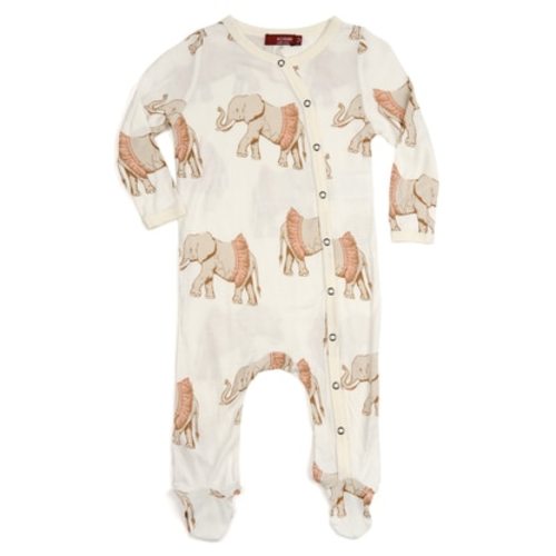 Tutu Elephant Footed Romper