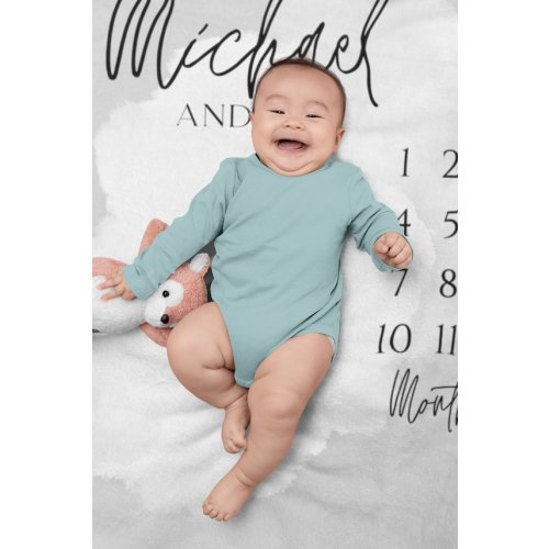 Baby Boy Milestone Blanket, Milestone Blanket Boy, Monthly Baby Blanket, Boy Milestone Blanket, Baby Shower Gift, Baby Boy Gift - Etsy