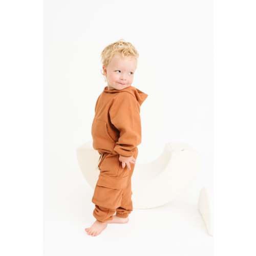 Espresso Cargo Hoodie Set