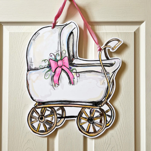 Baby Carriage Door Hanger | No Shipping – ZukaBaby