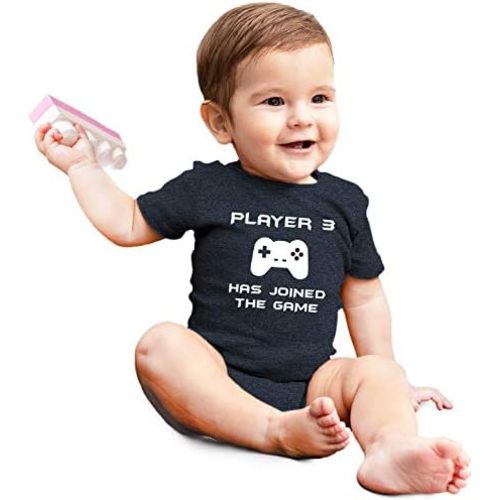 Unordinary Toddler player 3 has entered the game joined newborn baby outfits cute funny bodysuit