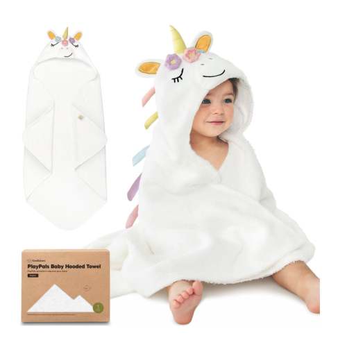 GOTS Certified, 100% Organic Cotton Hooded Towel