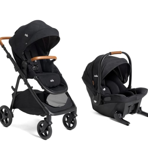 Joie Ginger LX And Mint Latch Travel System - Shale Dark