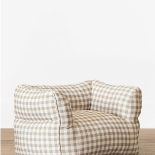 Gingham Kids Chair