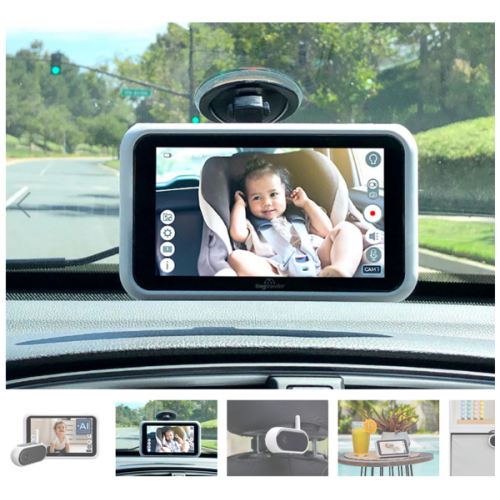 Tiny Traveler Ai Classic HD Baby Monitor For Your Car & Beyond - TT006